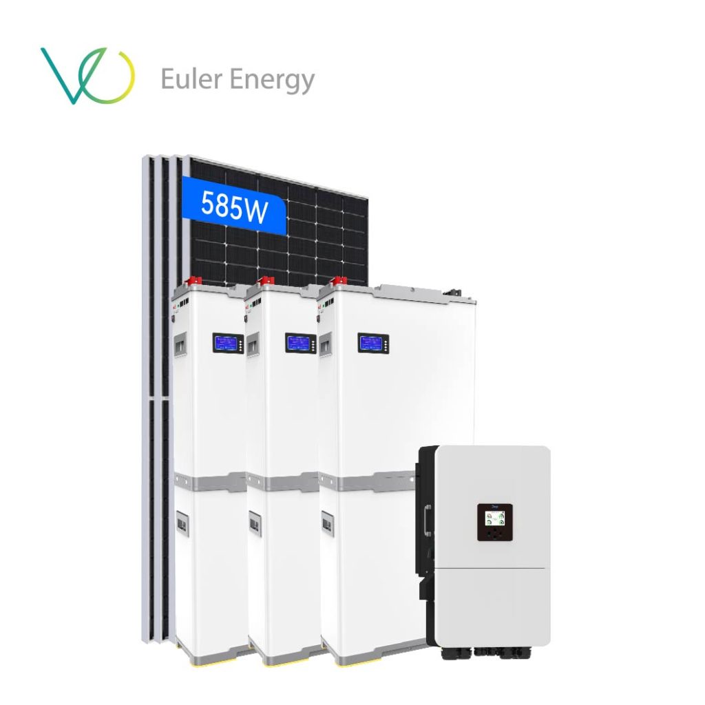 Euler Energy Blue Carbon BOX 380V 15kW 45kWh large capacity solar battery system